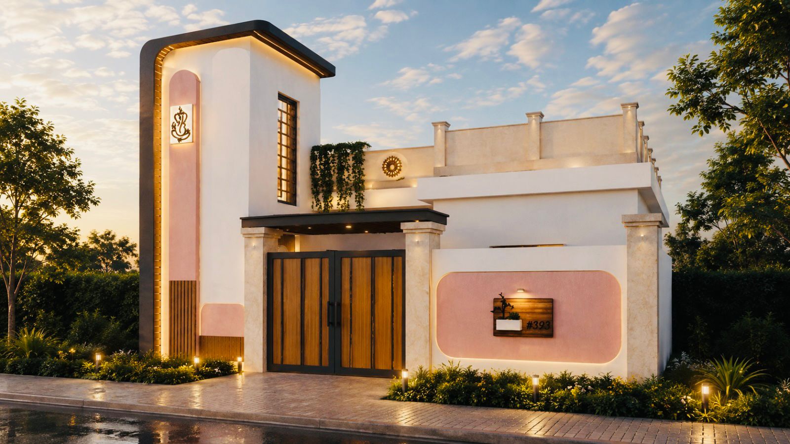 Project 2 Modern Façade - Hesaraghatta Annapoorneshwari Layout